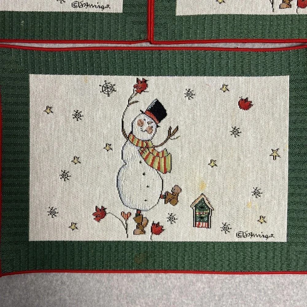 Winter Placemats-Set of 14-Susan Winget 